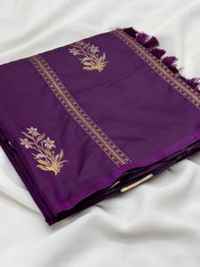 Precioso Sari de Seda Suave con Trabajo de Tejido Zari a la Precio Más Bajo, Fabricante de Moda Femenina de Surat, Suministro al por Mayor - Product Image 6