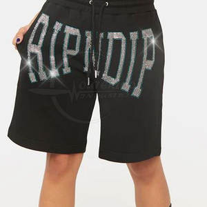 Nouveau style de shorts haute qualité coupe ajustée jambes droites pour femmes prix de gros pour shorts pour femmes - Product Image 3