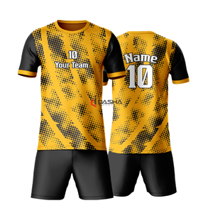Conjunto de ropa de fútbol de color personalizado de alta calidad, uniformes personalizados para jóvenes y adultos, camiseta de equipo para hombres - Product Image 3