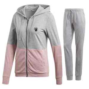 <b>Women's</b> Customized Logo Zip <b>Cardigan</b> Jogger Sets Winter Sweat Suits with Matching Tracksuits Wholesale Blank Jogging Suits - Product Image 1