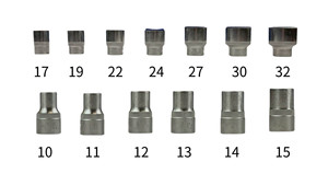Ensemble d'outils à main pour mécaniciens, douilles 1/4\" et 1/2\", 56 pièces, 85% disponibles - Product Image 4