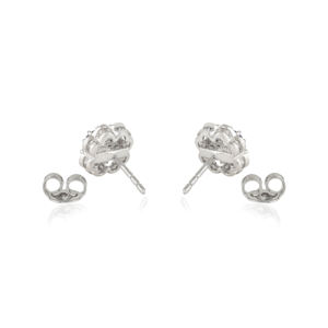 Exquisitos Pendientes de Zafiro Azul en Forma de Flor, Plata de Ley 925, Engaste de Puntas, Joyería Fina - Product Image 6