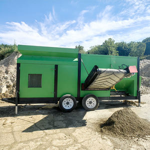 重機対応、カスタマイズ可能、CE認証取得済み、MTS1230型油圧式移動土壌選別機、表土選別機 - Product Image 4