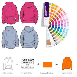 Nouveau Hoodie d'Hiver Homme OEM Personnalisé, 100% Coton Lourd, Coupe Oversize Boxy à Épaules Tombantes, Style Hip Hop, Vierge, Court - Product Image 5