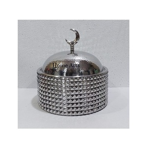 หม้อสำหรับเสิร์ฟอาหารพร้อมฝาแก้วทำจากไม้และไม้ถูพื้น - Product Image 6