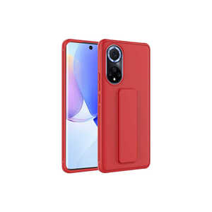Funda Protectora de Silicona con Soporte Qstand SAFA para Huawei Honor 50, Color Rojo - Nuevo Diseño, Fundas Traseras con Anillo para Teléfono - Product Image 1