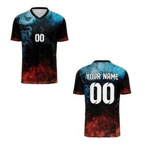 เสื้อฟุตบอลสั่งทำทุกขนาด พิมพ์ลายแบบซับลิเมชั่น ราคาประหยัด เสื้อฟุตบอลพิมพ์ลายแบบซับลิเมชั่น - Product Image 3