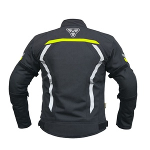 Chaqueta de motocicleta de malla transpirable para hombre, para deportes de invierno, tiras reflectantes, textil blindado protector para equipo de equitación de verano - Product Image 3