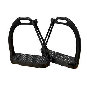 Estribos de Carreras de Caballos de etiquetado privado de peso ligero de plata Arnés personalizado flexible Estribo DE SEGURIDAD Equipo de equitación personalizado - Product Image 3