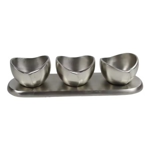 Bol en aluminium pour fruits secs, fiable et durable, la brillance du bol apporte un subtil sentiment de célébration - Product Image 4