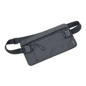 Borsa Personalizzata Nera da Cintura, Sacca Impermeabile per Attrezzatura da Escursionismo e Gadget - Product Image 1