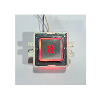 Boutons poussoirs d'ascenseur rétroéclairés par LED en acier inoxydable de haute qualité, intégration lumière blanche et rouge, pour villas, hôtels, hôpitaux, ascenseurs d'appartements