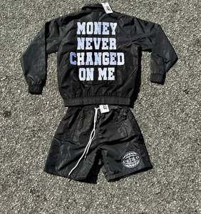 2025 Summer Men's <b>Clothing</b> Customized <b>Twin</b> Set Wholesale Short T-shirt Toned with Washed Technique and Stylish - Product Image 4