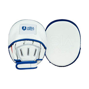 Pads de frappe en cuir premium pour l'entraînement de boxe et de MMA avec absorption des chocs et support confortable pour la poignée. - Product Image 1