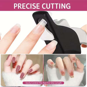 Professional <b>U</b>-Shape Acrylic <b>Nail</b> Clipper Ergonomic Steel <b>Nail</b> Care Tool for Fingers Toes & Pedicure - Product Image 6