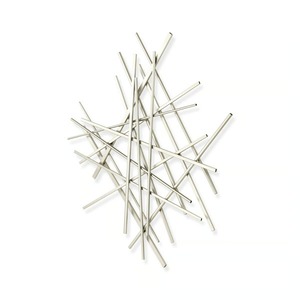 ศิลปะผนังโลหะสีดำที่เป็นเอกลักษณ์สำหรับการตกแต่งบ้านที่ทันสมัยห้องนั่งเล่นห้องนอนห้องโถงสำนักงานและการออกแบบตกแต่งภายในที่ทันสมัย - Product Image 5