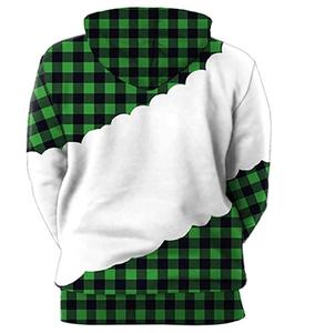 Sudaderas informales con estampado 3D para hombre, sudaderas con capucha de animales de gran tamaño, tela tejida de algodón/mezcla de poliéster, ecológica para - Product Image 1