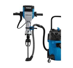 Nouveau marteau démoliteur électrique robuste de 15 ampères et 66 lb avec système de contrôle des vibrations, personnalisable OEM, garantie 3 ans - Product Image 5