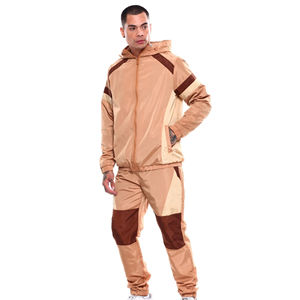 Vente en gros Tenue de sport en polyester uni de luxe Ensemble de survêtements cargo coupe-vent Tenue de sport pour homme au design personnalisé à des prix abordables - Product Image 2