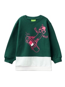 Sweat-shirt à col rond d'hiver respirant pour hommes, broderie personnalisée sublimée en polyester/coton de qualité supérieure - Product Image 6