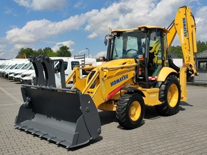 Meilleure qualité de chargeuse-pelleteuse Komatsu équipement lourd, moteur puissant, prix d'usine de gros pour la construction et le terrassement - Product Image 5