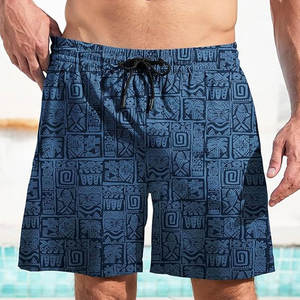 กางเกงว่ายน้ำขาสั้นผู้ชายขาสั้นทรงหลวมแห้งเร็วงานตามสั่งทำจากผ้าฝ้าย100% ลำลองใหม่ปี2025 - Product Image 3