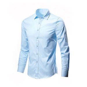 Chemise habillée avec logo personnalisé Chemise habillée au meilleur prix Chemise habillée de couleur personnalisée fabriquée au Pakistan - Product Image 1