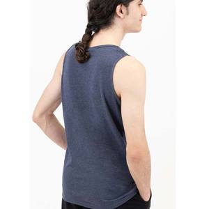 Camiseta sin mangas de algodón transpirable para hombre - Product Image 6