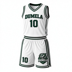 Camiseta de Baloncesto Personalizada para Hombre, % Poliéster, Malla Transpirable, Impresión Digital, Camiseta de Entrenamiento para Equipos Universitarios DUMELA - Product Image 5