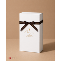 Boîte à fruits en forme de melon personnalisée de qualité supérieure, auto-érectible, avec poignée, emballage cadeau de luxe, impression quadricolore