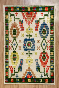 Nueva llegada Alfombra de lana tejida a mano moderna alfombras de algodón antideslizantes de alta calidad para sala de estar dormitorio baño cocina ejercicio - Product Image 2
