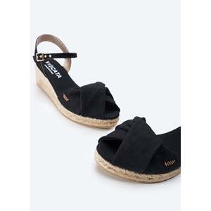 Farella sandali con zeppa in tela - Product Image 5