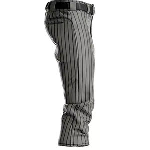 Vente en gros OEM uniformes de baseball 100% polyester pour hommes ensemble maillot et pantalon respirants design personnalisable pour les joueurs de softball - Product Image 6