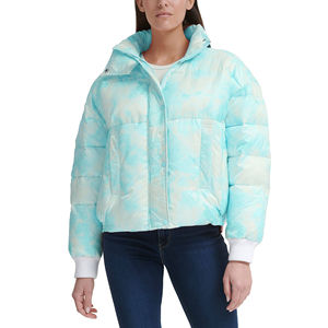 Manteau d'hiver chaud pour femmes, parka à capuche, veste en polaire, vêtement d'extérieur avec cordon de serrage, veste matelassée respirante à bas prix - Product Image 1