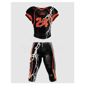 Hot Selling <b>Cheap</b> Price American <b>Football</b> Uniform Custom Design American <b>Football</b> Uniform Latest Design - Product Image 1