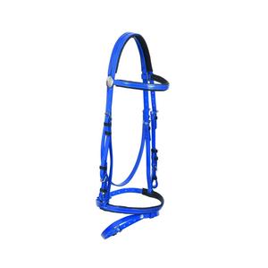 Bridon de cheval en PVC de qualité supérieure, couleur bleue, vente chaude, accessoire d'équitation de haute qualité, vente en gros, fabricants indiens - Product Image 3