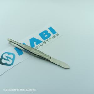 Recortador de cejas personalizado punta inclinada pinzas rosas Etiqueta Privada herramienta de depilación de acero inoxidable para uso de belleza - Product Image 2