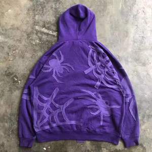 Sudadera con Capucha Personalizada para Hombre, Invierno, 400 GSM, Algodón Grueso, Bordado Chenille, con Parche de Aplique Sintético y Tela de Felpa - Product Image 5