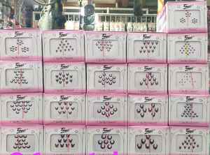 Bindis แบบสั่งทำในรูปแบบหลากหลายเหมาะสำหรับร้านขายเครื่องประดับแฟชั่นและร้านขายเครื่องประดับสำหรับจำหน่ายในรูปแบบที่กำหนดเอง - Product Image 3