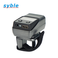 Syble XB-RS40 Mini lecteur de codes-barres de poche 2d Portable sans fil BT portable Scanner anneau doigt lecteur de Code