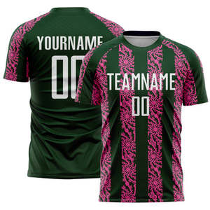Vente en gros personnalisé respirant léger séchage rapide demi manches uniformes de football hommes femmes adultes équipe vêtements de sport par sublimation - Product Image 5