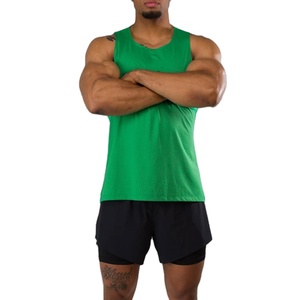 Camiseta sin mangas de fabricante, diseño personalizado, estilo vintage, chaleco deportivo, peso pesado, 220 g/m², corte regular, para entrenamiento y running. - Product Image 4