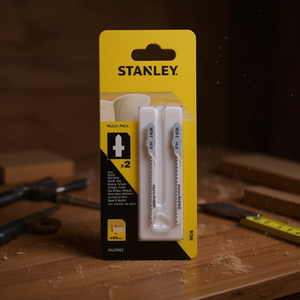 ใบเลื่อยจิ๊กซอว์แบบแพ็คหลายชิ้น Stanley HCS สำหรับงานไม้และวัสดุอื่นๆ พร้อมหัวต่อแบบ ''T'' สำหรับงานไม้ - Product Image 3