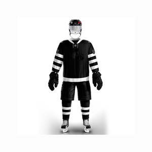 Conjunto de Uniforme de Hockey sobre Hielo Auténtico y Duradero 2025, Diseño Transpirable y Resistente al Viento de Alta Calidad, Personalizable, 100% Poliéster, Listo para el Equipo - Product Image 3