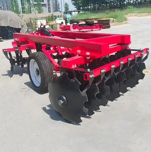 China 28 Grada de discos Máquina de arado Grada hidráulica compensada agrícola con motor de bomba de engranajes automática IoT Buen precio - Product Image 4