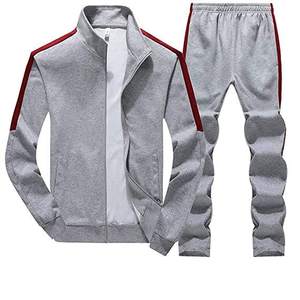 Conjunto Deportivo Informal Ajustado de 2 Piezas, Chándal Deportivo para Adultos, Conjuntos Deportivos para Correr, Chándales de Nailon y Poliéster - Product Image 5