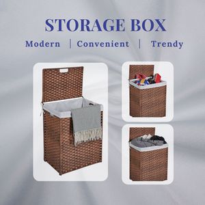 BeNK Panier de rangement en osier au meilleur prix - Product Image 6