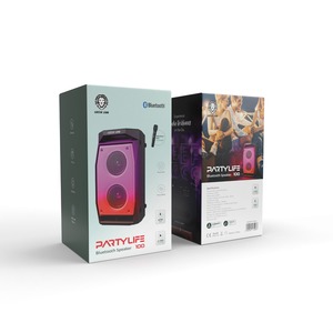 Green Lion Partylife 100% sans fil pour haut-parleur Bluetooth fourni en usine pour une utilisation Home cinéma pièces de téléphone portable rouge batterie - Product Image 4