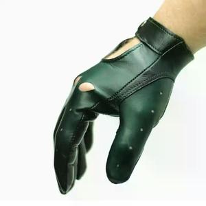 ถุงมือขับรถหนังแพะคุณภาพพรีเมียมสั่งทำพิเศษ ราคาขายส่ง พร้อมโลโก้สั่งทำ ราคาสมเหตุสมผล - Product Image 2