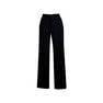 สีดำ ไซส์ M E-3104 กางเกงยืดขาบานเอวสูง ดีไซน์ระบายอากาศได้ดี - Product Image 2
